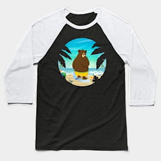 Dalston Bear Baseball T-Shirt